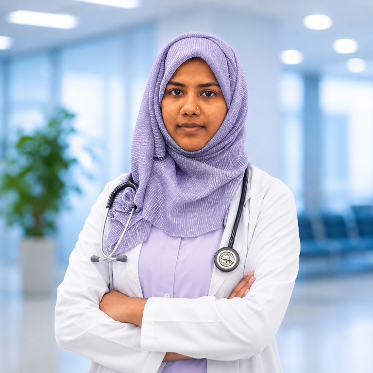 Portrait of Dr Muzna Sarwar, Cardiology specialist at Wellness Hospitals